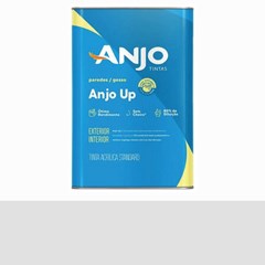 Tinta Acrílica Standard Prata Fosco 18 Litros - Anjo Tintas