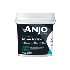Massa Acrílica para Parede 23kg - Anjo Tintas