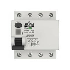 INTERRUPTOR DIFERENCIAL 4P G3 63A 30MA