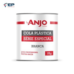 Cola Plástica Série Especial Branca 1kg - Anjo Tintas
