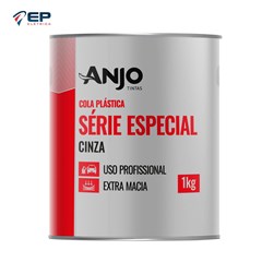 Cola Plástica Série Especial Cinza 1kg - Anjo Tintas