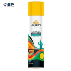 Tinta Spray Uso Geral Amarelo 350ml - Nordestin