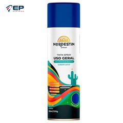 Tinta Spray Uso Geral Azul Escuro 350ml - Nordestin