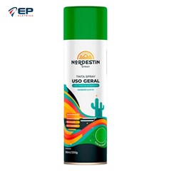 Tinta Spray Uso Geral Verde Escuro 350ml - Nordestin