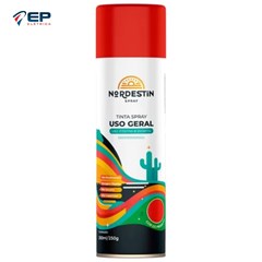 Tinta Spray Uso Geral Vermelho 350ml - Nordestin
