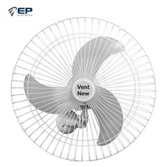 Ventilador de Parede 60CM Bivolt Branco Vent New