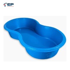 PISCINA FEIJAO 1000L S/TAMPA AZ