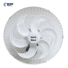 Ventilador de Parede 50CM Bivolt Branco Vent New