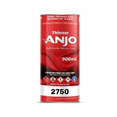 Thinner 2750 900ml - Anjo Tintas