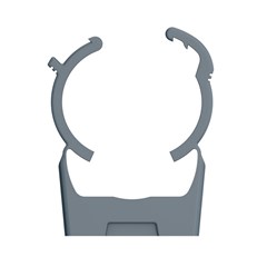 Abraçadeira Condutop ”1” (32mm) Cinza - Masster Plasticos