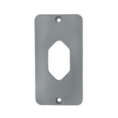 Placa Tomada Hexagonal Vertical 1”” Cinza - Masster Plasticos