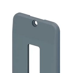 Placa 1 Posto Condutop 1”” Cinza - Masster Plasticos