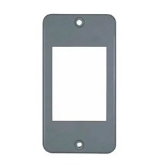 Placa 3 Posto Condutop 1”” Cinza - Masster Plasticos