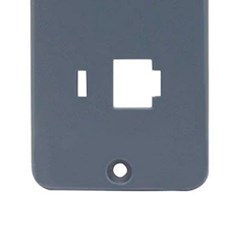 Placa 2 Posto Rj45 Condutop 1”” Cinza - Masster Plasticos