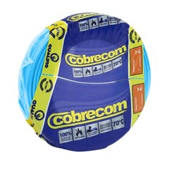 Cabo Flex 4,00mm² 750v 70° Azul 100m - Cobrecom