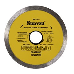 DISCO CORTE DIAMANTADO 110X20MM