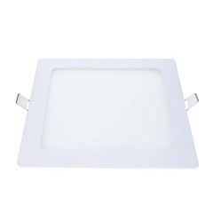 PAINEL EMB BL LED QUAD 12W 6500K BV