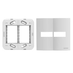 PLACA BRAVAUP 1M+1M 4X4 C/SUPORTE BR