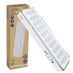 LUMINARIA EMERGENCIA 2W 6000K BR