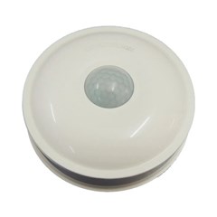 Sensor Presença C/Fotocélula Teto 360° - Qualitronix
