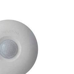 Sensor Presença S/Fotocélula Teto 360° - Qualitronix