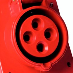 Tomada Embutir 3p+T 16a 380/415v 6h Ip44 Vermelho - Tramontina