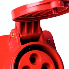Tomada Embutir 3p+T 16a 380/415v 6h Ip44 Vermelho - Tramontina
