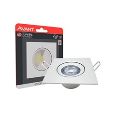 Spot Led Supimpa Quadrado 3w 6500k Bivolt - Avant
