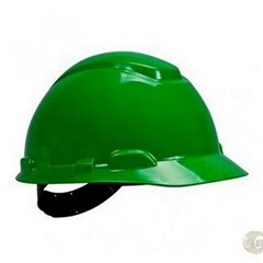 Capacete Segurança Ajuste Fácil H-700 Verde - 3m