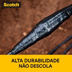 Fita Isolante 19MM X 10M 33+ Preta - 3m
