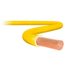 Cabo Flex 6,00mm² 750v 70°C Amarelo Com 100 Metros - Sil