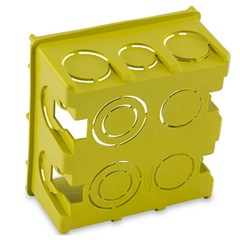 Caixa 4x4 Pvc Amarela - Forceline