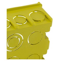 Caixa 4x4 Pvc Amarela - Forceline