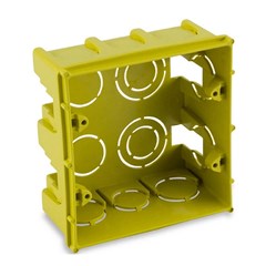 Caixa 4x4 Pvc Amarela - Forceline