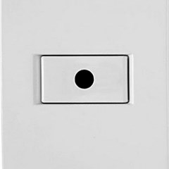 Placa 1 Posto 4x2 C/Furo Liz Branca - Tramontina