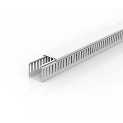 Canaleta Semi-Aberta 50x50x2000mm Branca - Enerbras