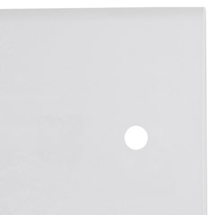Placa 1 Furo 4x4 Liz Branca - Tramontina