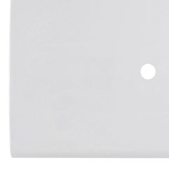 Placa 1 Furo 4x4 Liz Branca - Tramontina