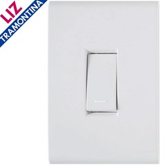 Interruptor Simples 10a Liz Branca - Tramontina