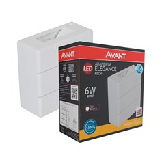 Arandela Led Elegance Rischi 6w 3000k Branca - Avant