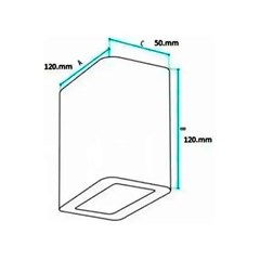 Arandela Led Elegance Rischi 6w 3000k Preta - Avant