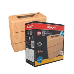 Arandela Led Elegance Rischi 6w 3000k Marfim - Avant