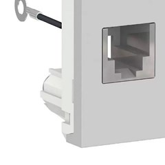 Módulo Tomada Rj45/11 Orion Alumínio - Schneider