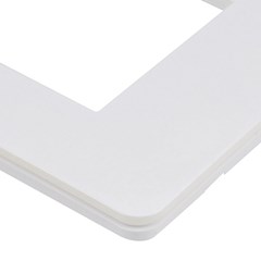 Placa 3 Posto 4x2 Orion Branca/Chrome Soft - Schneider