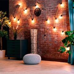 Lâmpada Retro Pera Led E-27 4w 2200k Bivolt - Avant
