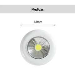 Luminária Touch Signat Led 1,5w 6500k Branca - Avant