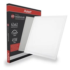 Painel Embutir Led Quadrado 45w 6500k Bivolt - Avant