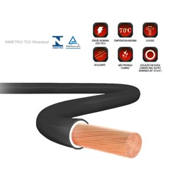 Cabo Flexível 4mm² 100m 750v Sil