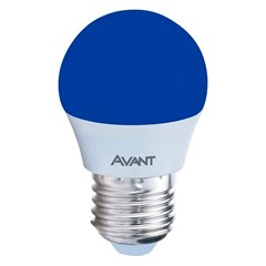 Lâmpada Bolinha Led E-27 4w Azul Bivolt - Avant