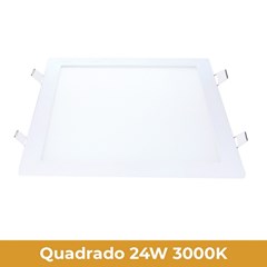 Painel Embutir Led Quadrado 24w 3000k Bivolt - Avant